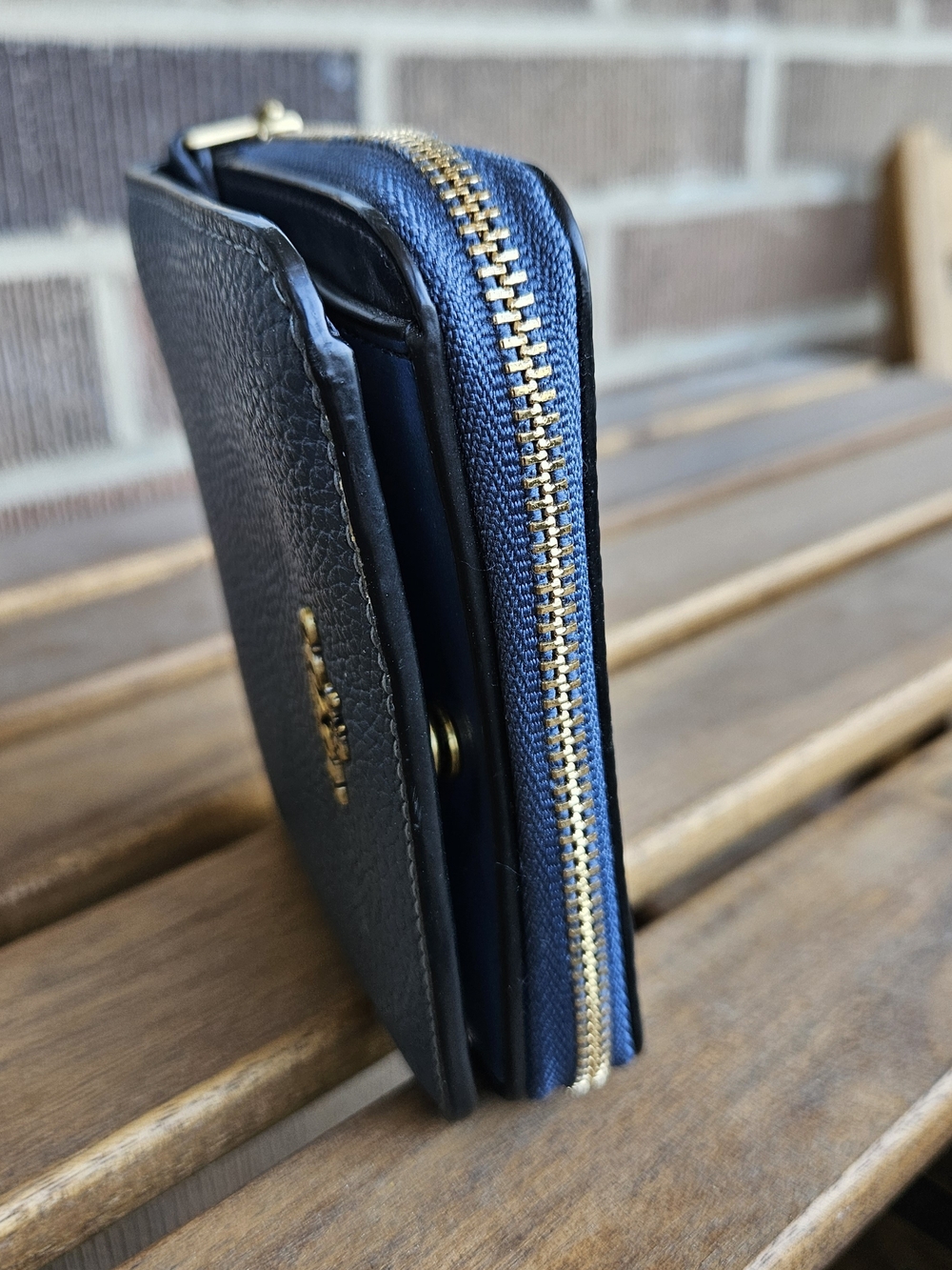 Coach Colorblock Leather Wallet - Picture 4 of 4